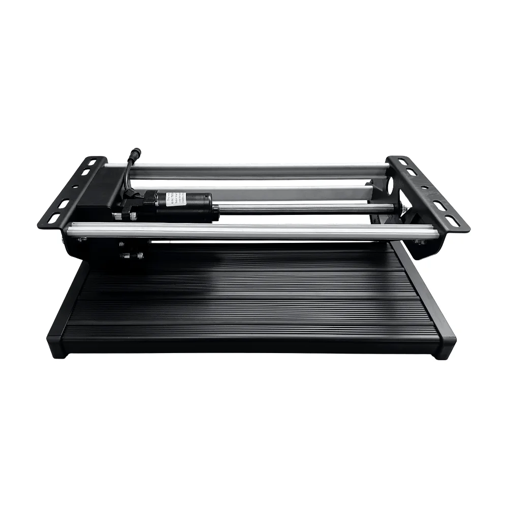 Easy to Install High Strength Aluminum Alloy RV Folding Electric Step Ladder with Carbon Steel for Caravan Trailers