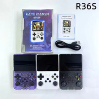 R36S Retro Handheld Video Game Console Linux System 3.5 Inch IPS Screen R35s Pro Portable Pocket Video Player 64GB Games 게임기