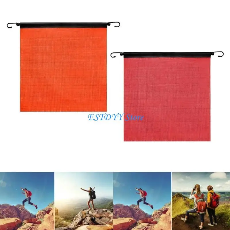 

G6DE Meshes Safety Flags Hanging Car Reflective Flags Warning Night Flags