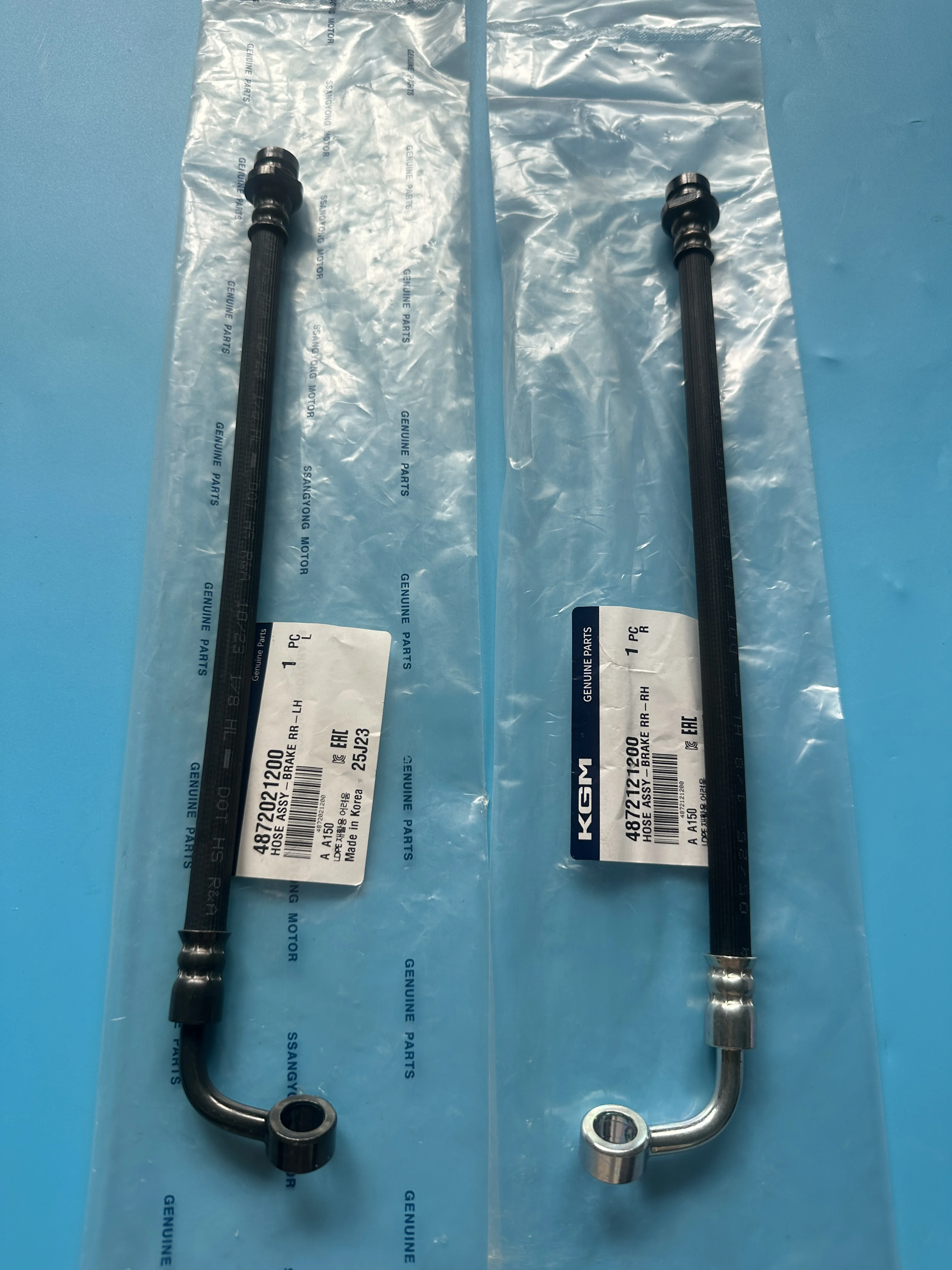 

Genuine Brake Rear Hose Assy LH 4872021200 RH 4872121200 For Ssangyong Rodius/Stavic
