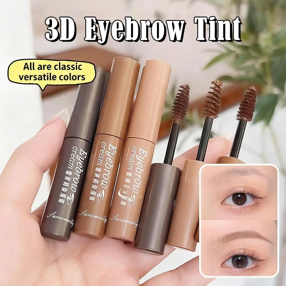 Natural Light Brown Peel-off Eyebrow Gel Tint Waterproof Lasting Tattoo Smudge Cream Makeup Non Dying Liquid Brow K4V8