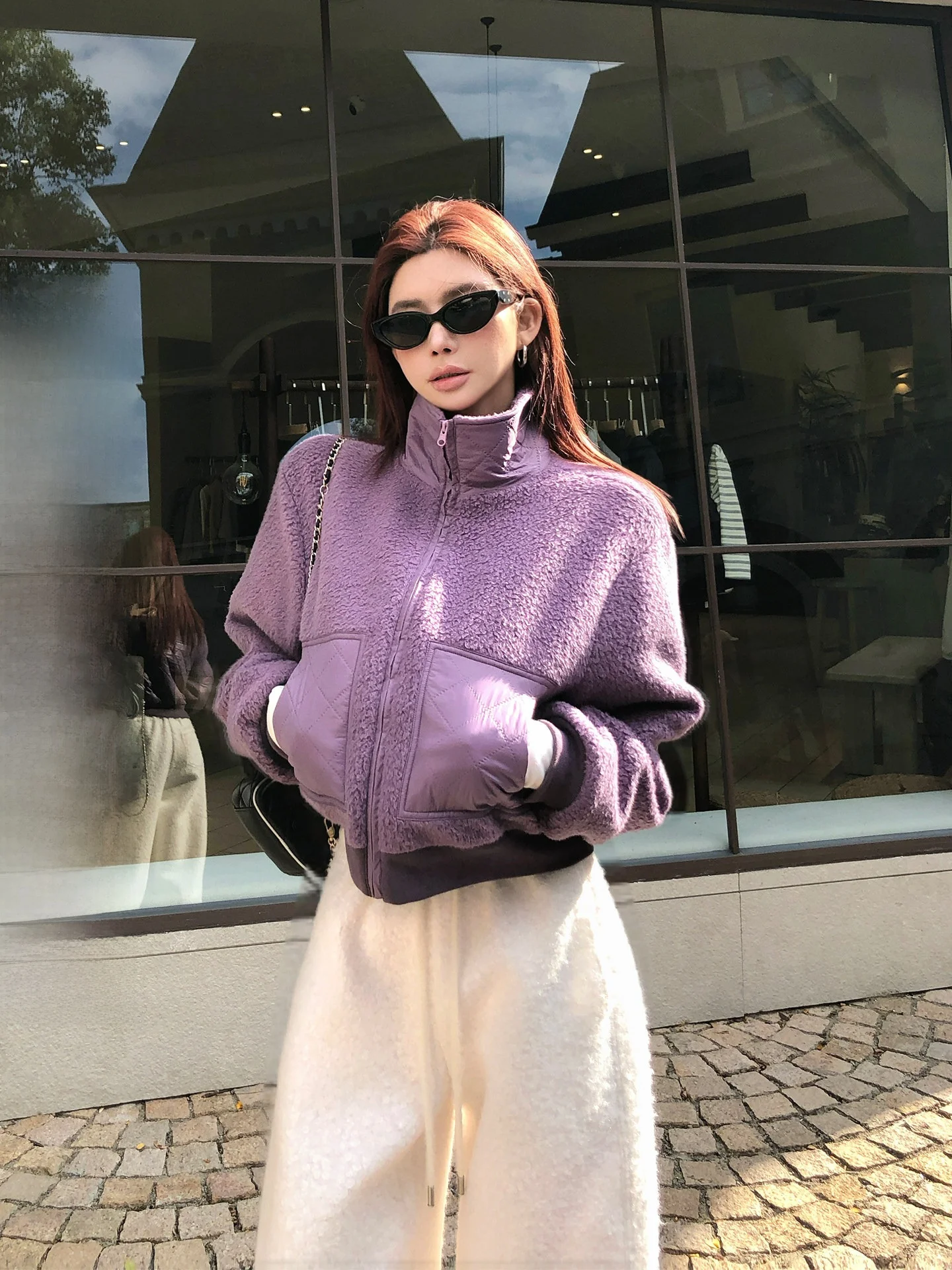 

Женская повседневная куртка Li Wan Jun с высоким воротником, утепленная хлопком, для ранней весны, модная, свободного кроя, из плотной шерстяной смеси