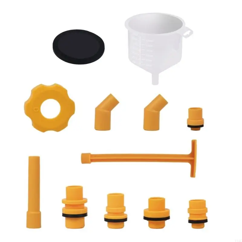 Riempimento del refrigerante plastica Fungeliudola per set ricariche per liquido raffreddamento non garantendo agli