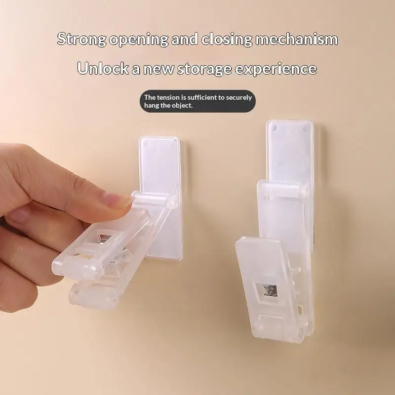 3/5Pcs Multi Functional Towel Clip, Adjustable Angle Hook, Creative Suction Cup Style Hanging Clip, Small Object Hanging Clip