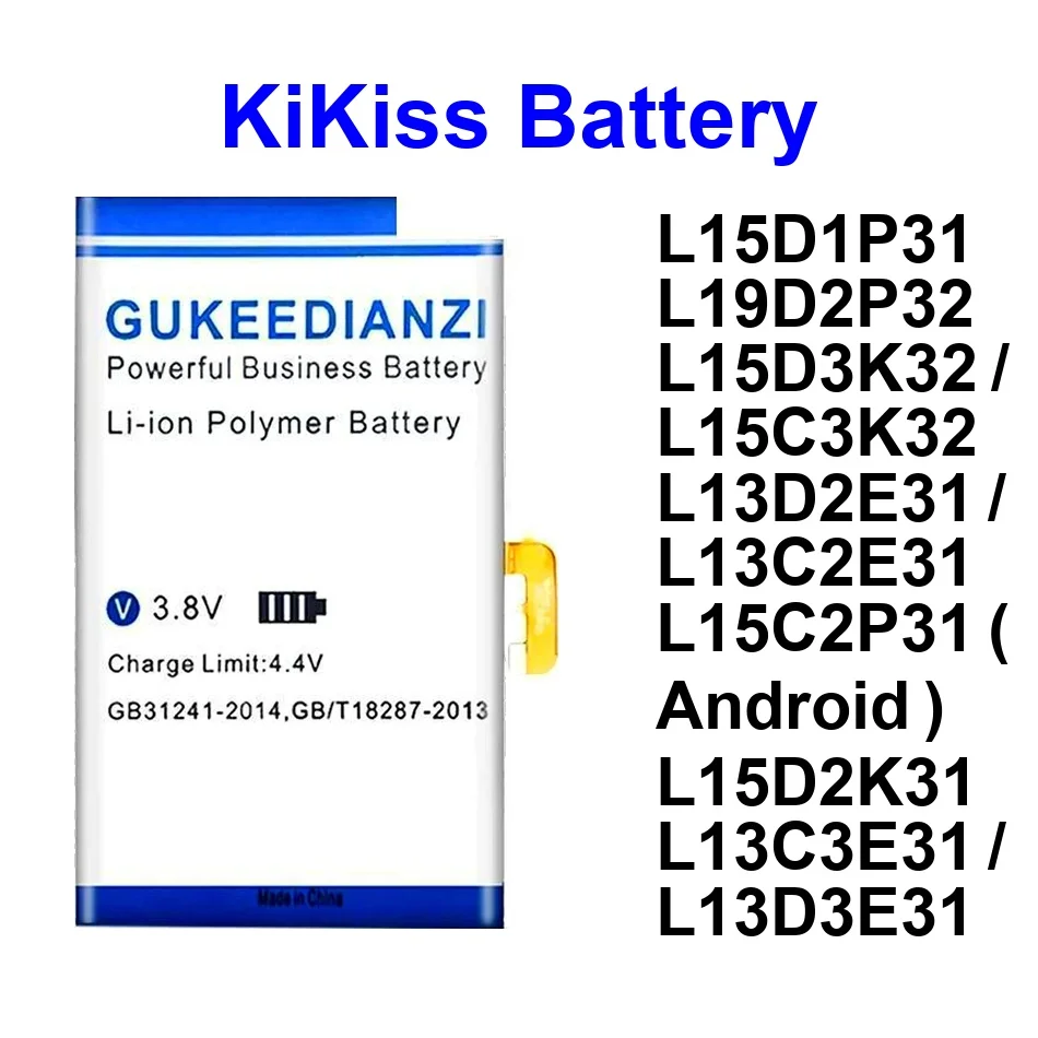 

L13D2E31 / L13C2E31 L13C3E31 L13D3E31 L15C2P31 Android Battery For Lenovo Yoga 10" 3-850M Book Tab 3 8 Pro 4800-12000Mah