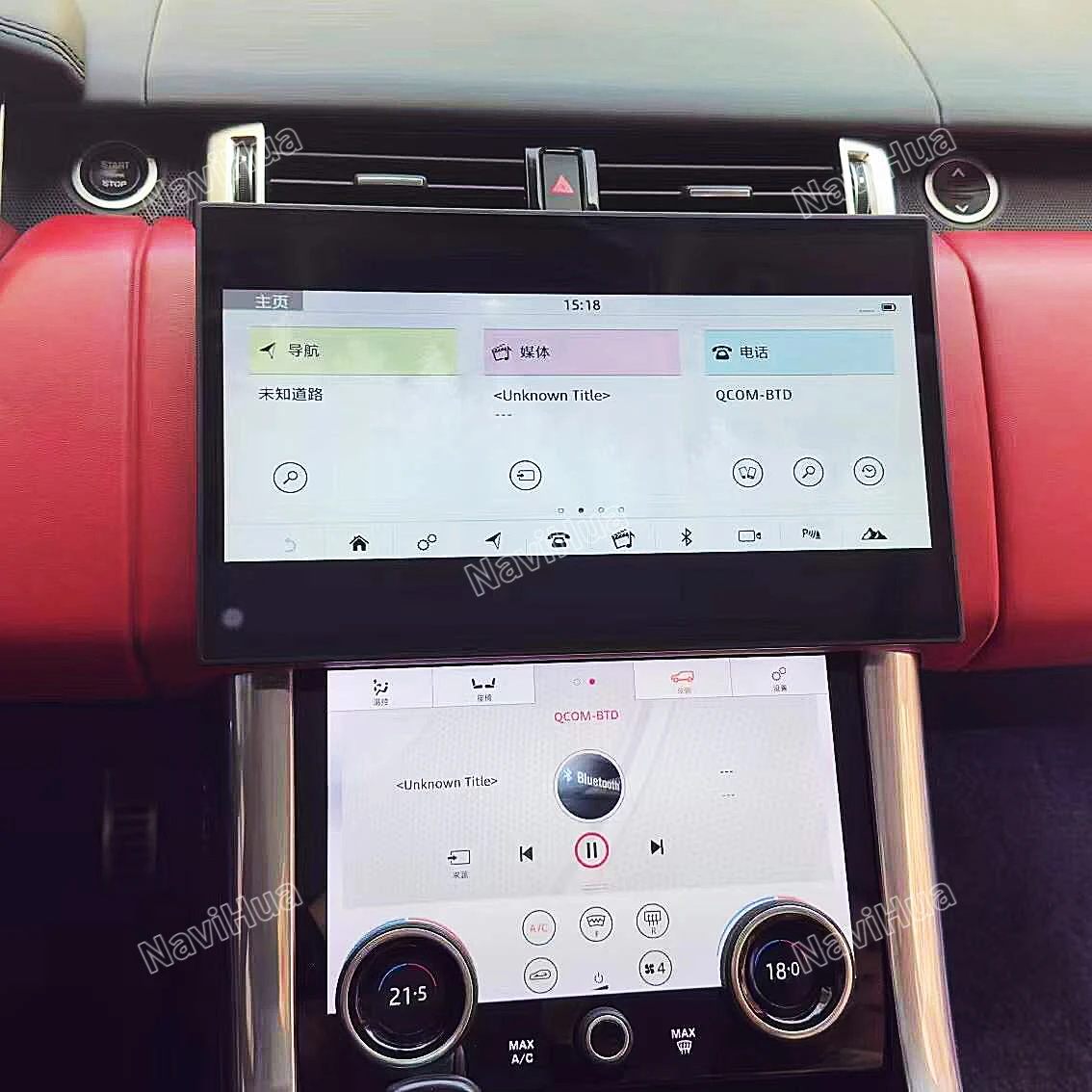 

New Arrival For Range Rover Vogue Sport 2018 2022 Multimedia Android Car Radio Auto Headunit Monitor Navigation Carplay NaviHua