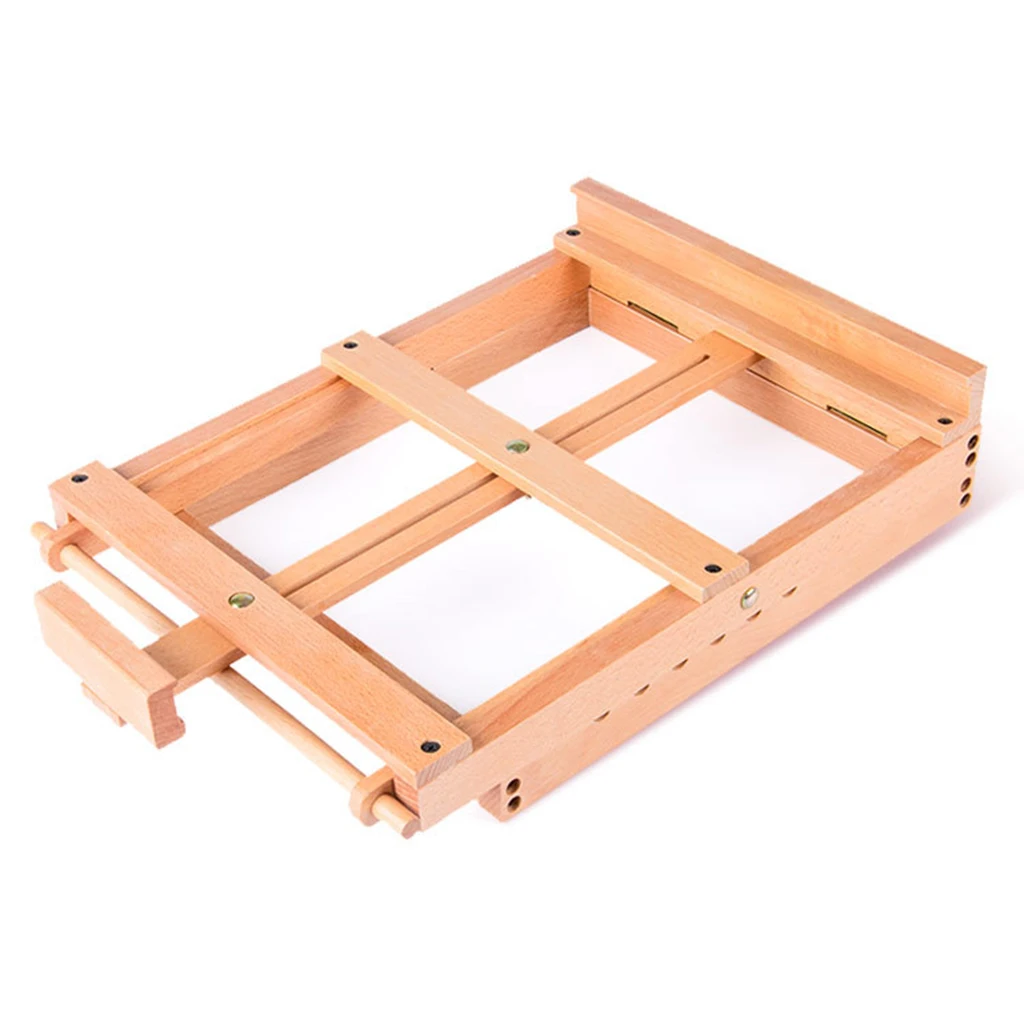 Imagem -04 - Wood Tabletop Art Easel Display Cavaletes Portáteis Ajustável Resistente Arte Suprimentos Telas para Crianças Artista Adultos Mesa