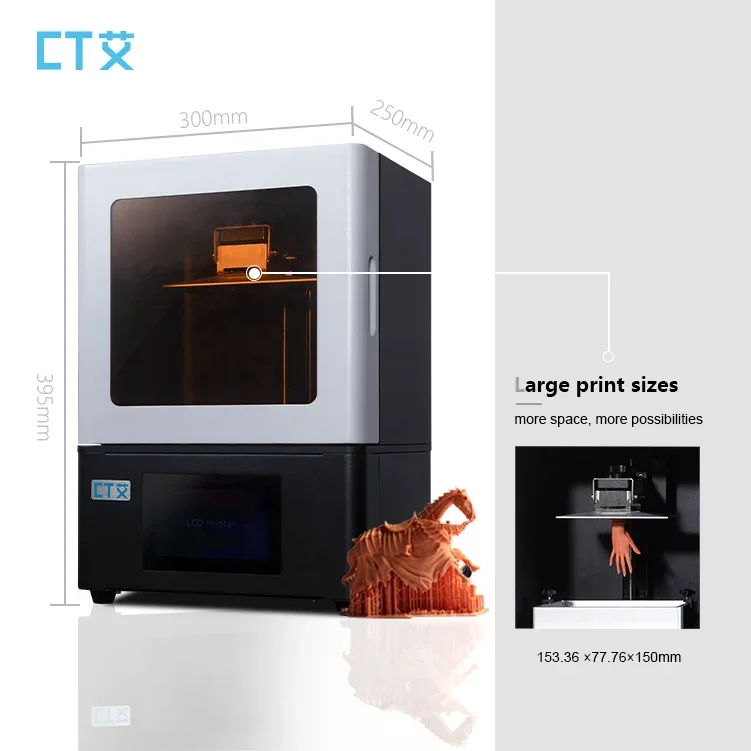 Fast shaping High Precision  3D printer Professional for Printing Machine Casting Jewelry