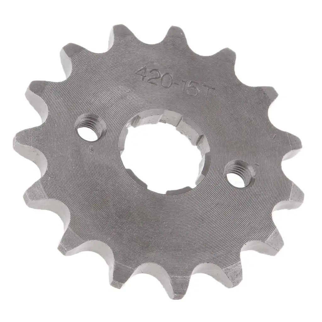 

Steel 15 Tooth Front Sprocket Precision Engineered Bike Gear for Yamaha PW80 PY80 Coyote90 JS90