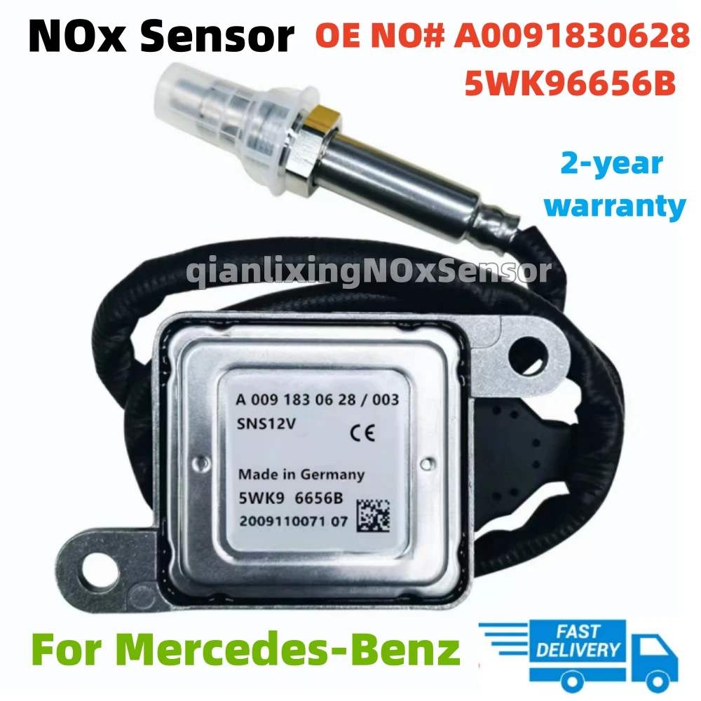 A0091830628 5WK96656B Original New Nitrogen Oxide Sensor Nox Sensor for Mercedes-Benz Sprinter B907 B910 2.0