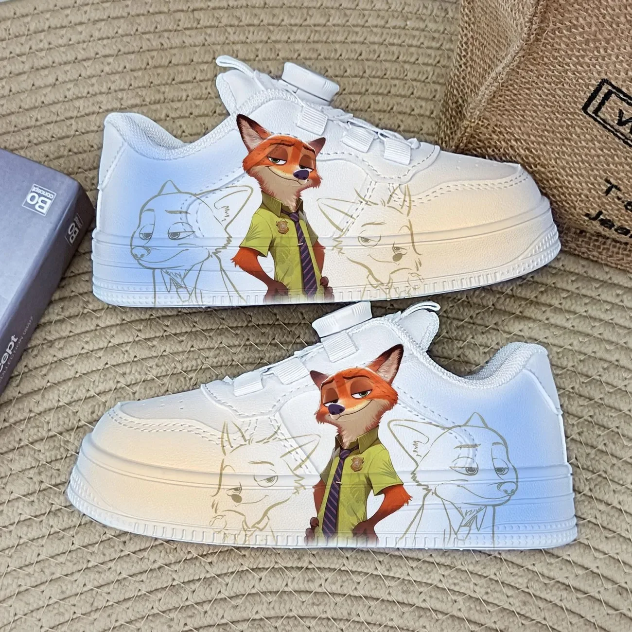 

Новые детские кроссовки с героями мультфильма «Зоотопия 2», милые повседневные туфли, мягкие спортивные кроссовки, подарок для детей