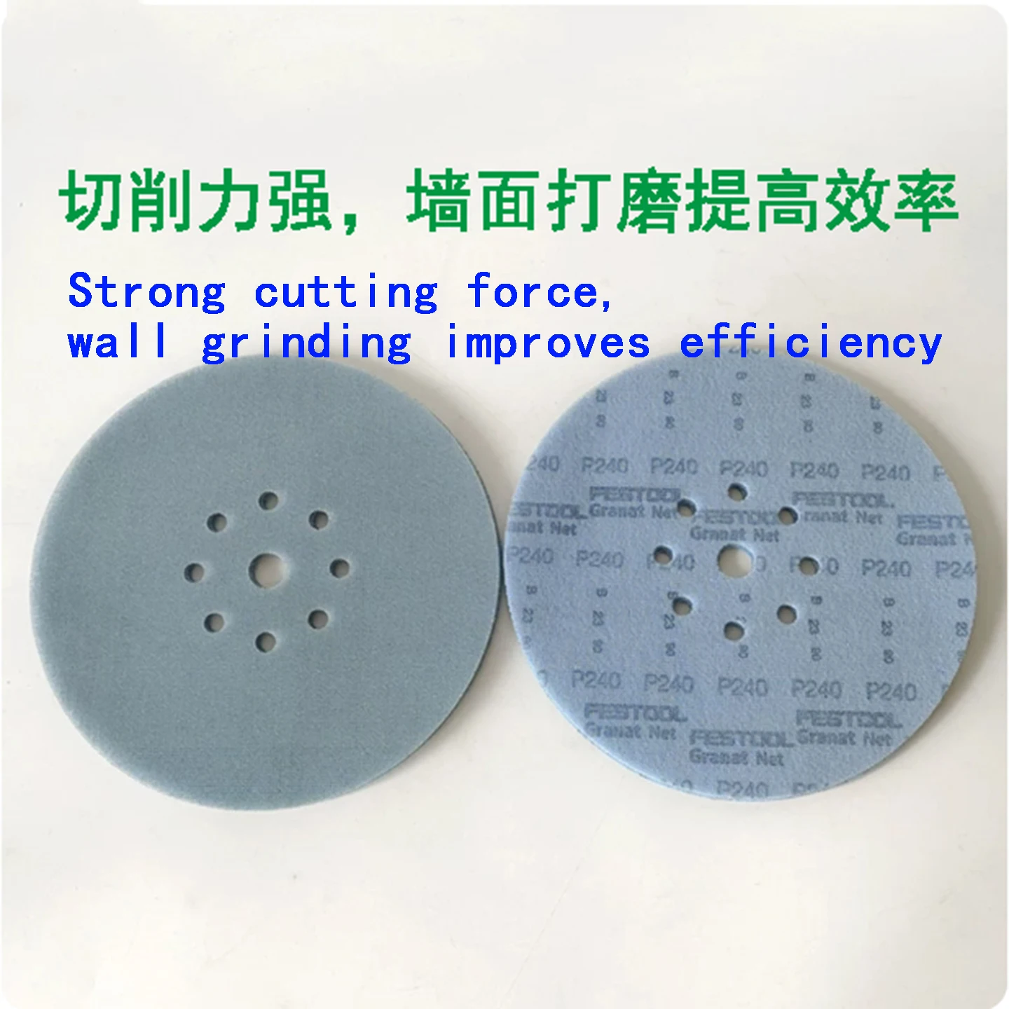 Festo 9-inch 225mm Wall Sanding Paper Mesh Self-adhesive Flocked Car Paint Surface Sanding Durable No Sand Loss