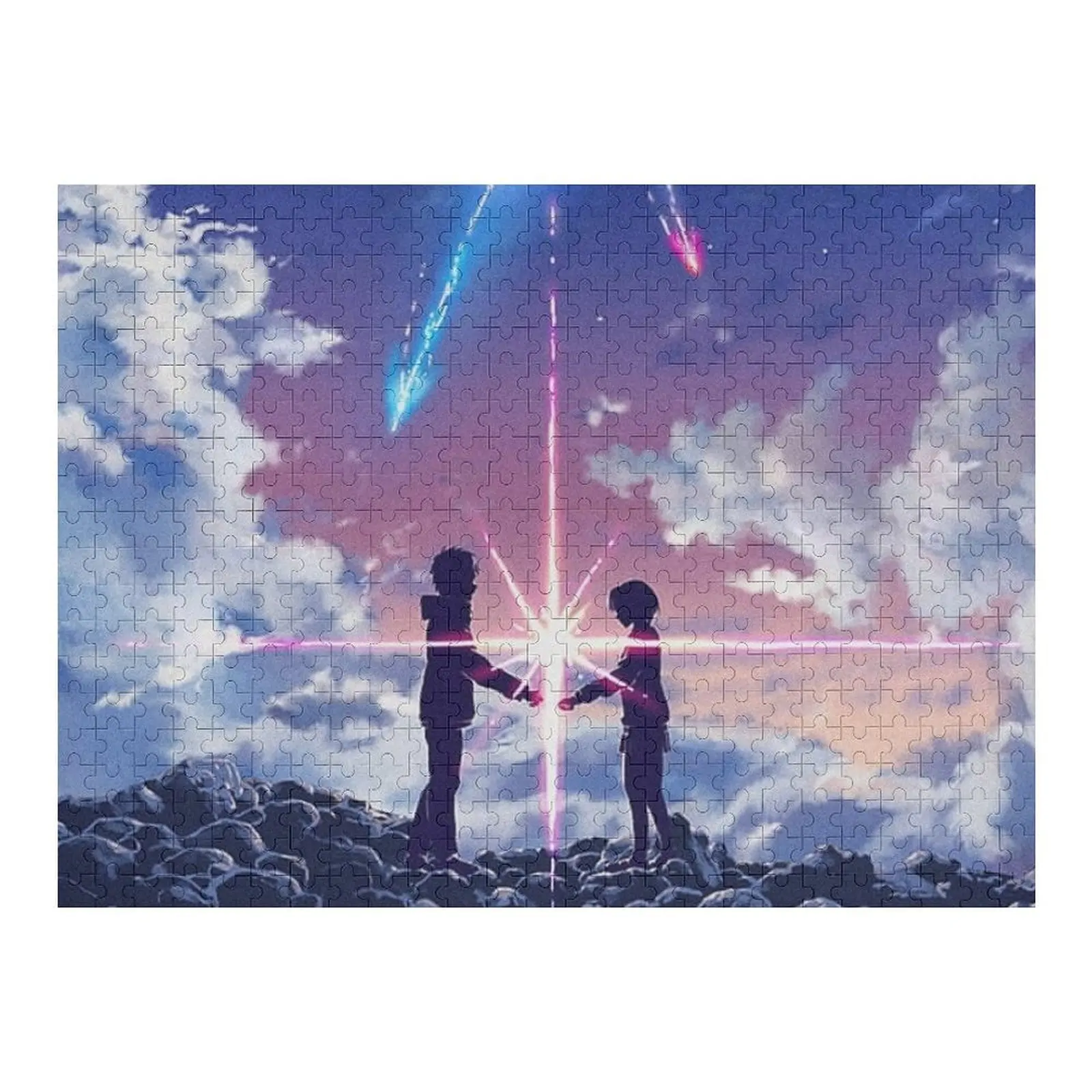 

Kimi no na wa// свое имя аниме 1, головоломка, индивидуальные игрушки для детей, фото, индивидуальный подарок, головоломка