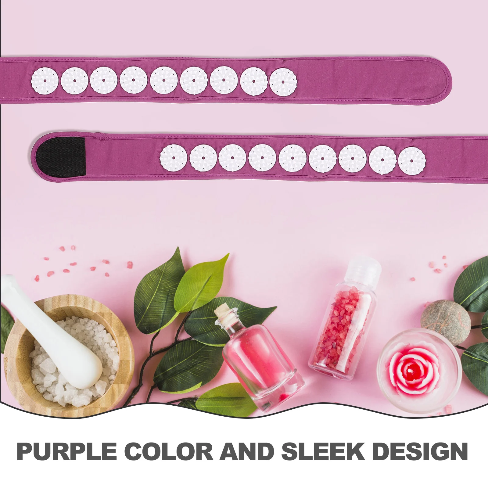 

Comfort Acupressure Wrap Sleek Design Neck Band Relaxation Head Band Daily Use Reusable Massage Accessory Headband