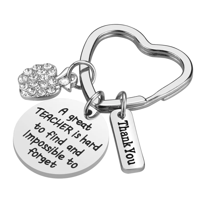 Teacher Appreciation Gifts Teacher Gifts for Women Teacher Keychain Christmas Gifts Valentine's Day Gifts for Teacher