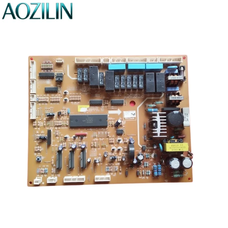 AOZILIN Refrigerator Control Mainboard Replacement Circuit Board Fridge Computer Control Panel Accessory