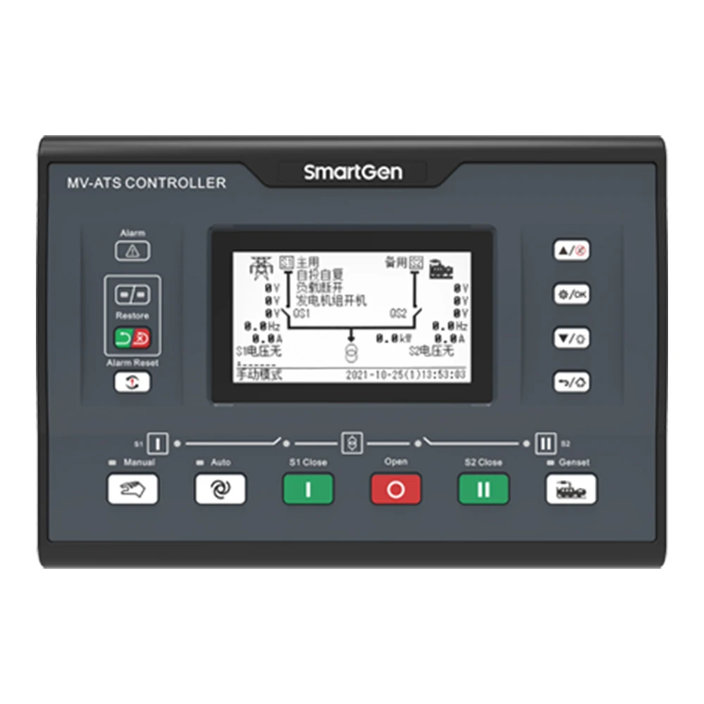 

Smartgen HAT860 Medium Voltage ATS Controller Integrated Generator Control Module with PT Break Detection