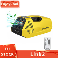 EnjoyCool Link2 Portable Outdoor Air Conditioner, 2380 BTU Cooling Fan, 4 Modes, Low Noise for Outdoor Activities