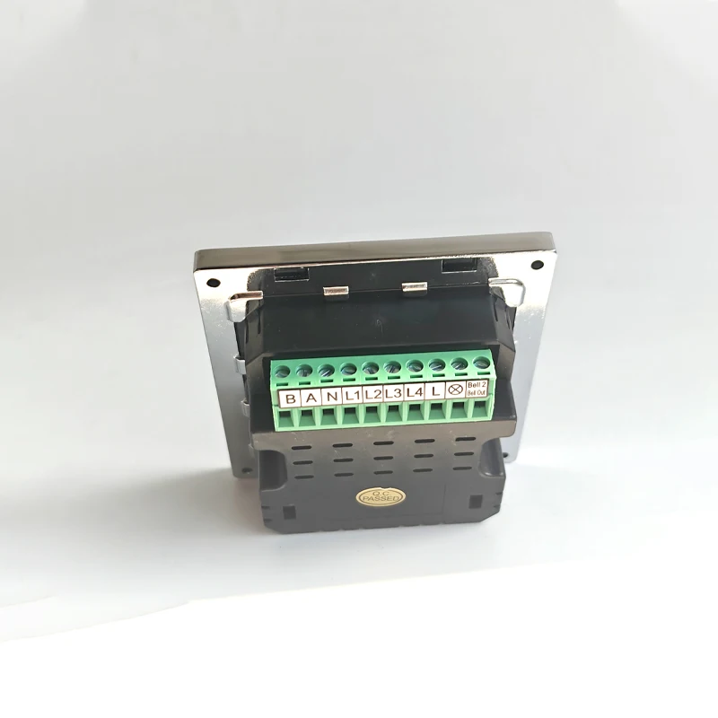 Smart Hotel Room Custom Smart Control Systems Wand-Touch-Schalter mit integriertem DND- und Clean-Taste