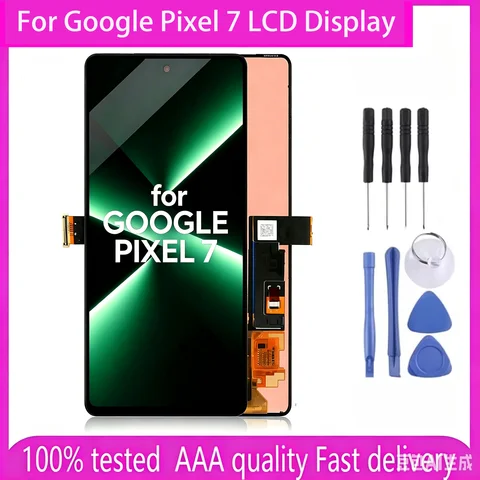 OLED/TFT 6.3 INCH For Google Pixel 7 LCD Display GVU6C GQML3 GO3Z5 Digitizer Assembly Touch Screen Pixel 7 LCD Replacement
