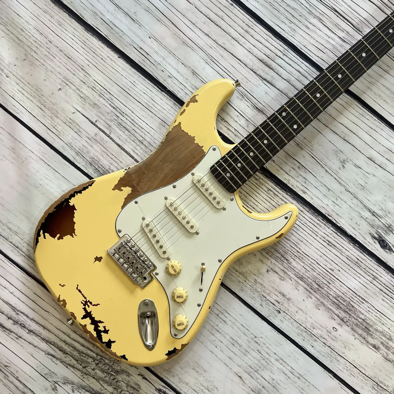 high quality Guitar Best Sellers Yellow Charcoal Grilled rosewood Fingerboard 2026