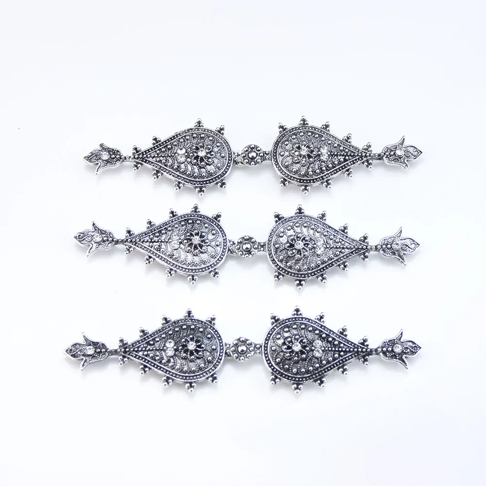 Sunspicems – bavoirs de poitrine Chic turc du caucase pour femmes, bijoux de corps kazakh, accessoires pour robe de mariée, motif en relief