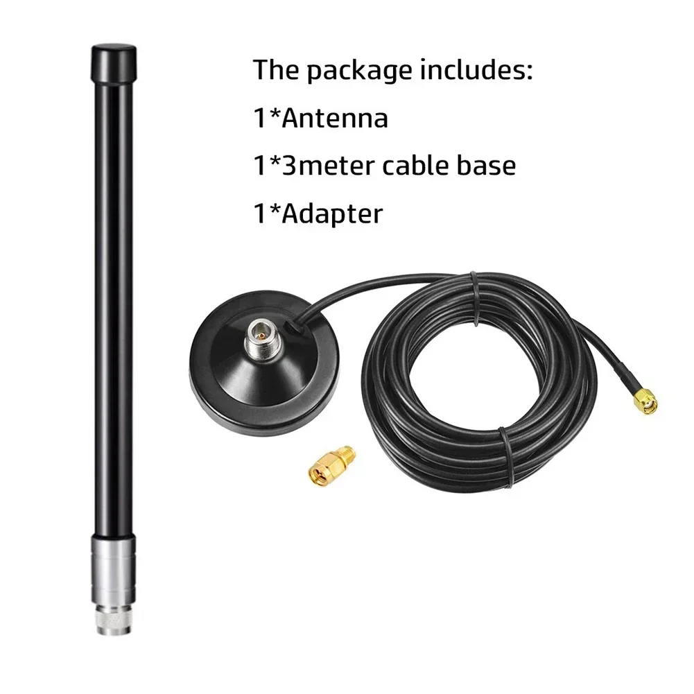 Imagem -06 - Antena de Fibra de Vidro com Base Magnética Redes de Comunicação de Baixa Taxa de Dados para Antena de Minerador de Hélio Peça
