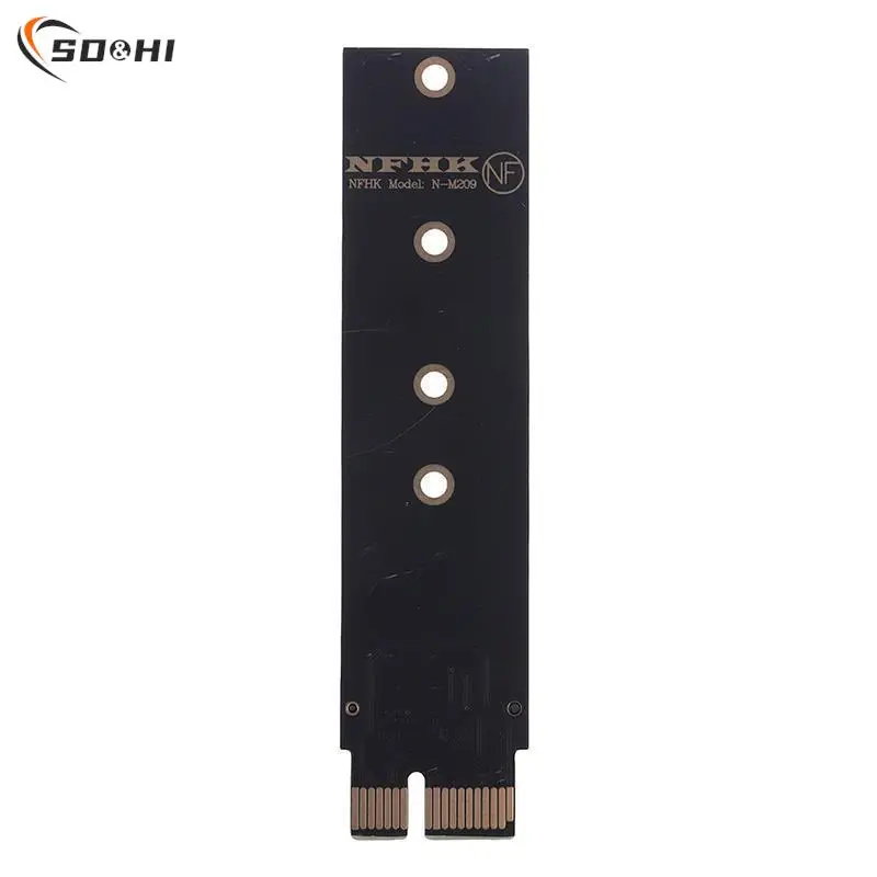 1pc PCIE To M2 Adapter NVMe SSD M2 PCIE X1 Raiser PCI-E PCI M Key Connector Supports 2230 2242 2260 2280 M.2 SSD Full Speed