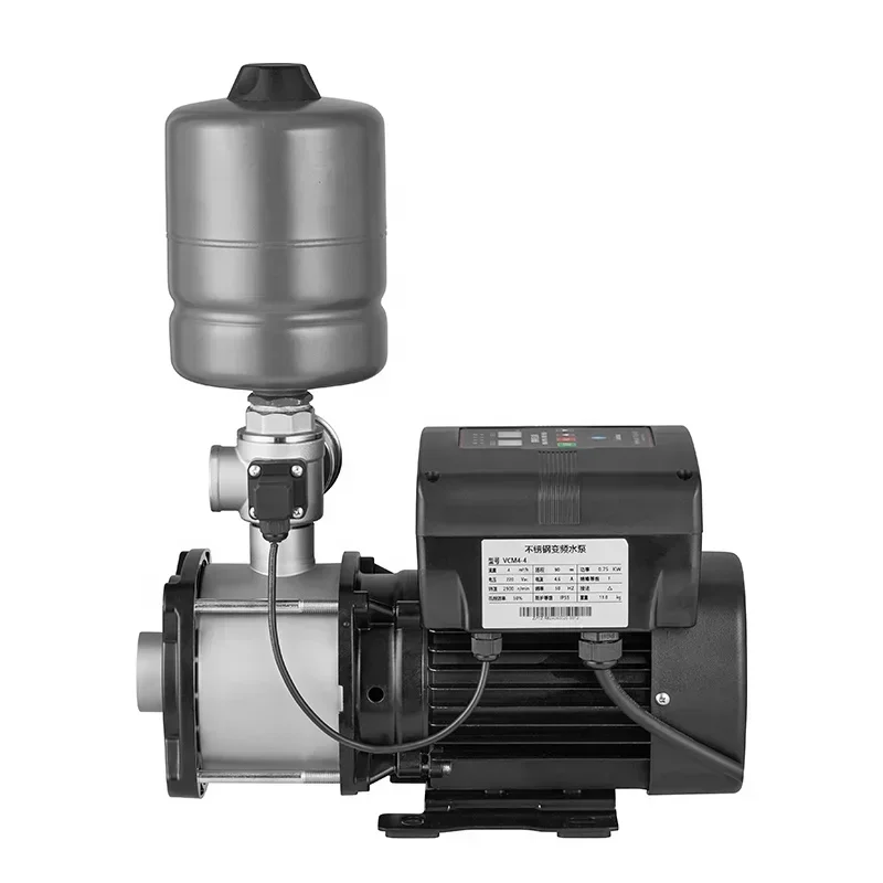 Smart Inverter Variable Frequency Stainless Steel Pump, High Pressure Multistage Centrifugal