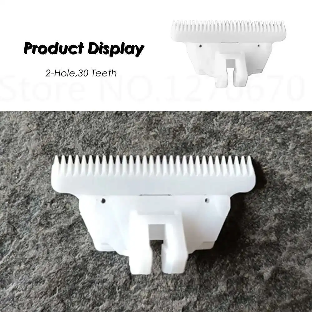 5/10/лот машинка для стрижки домашних животных, керамическое лезвие, инструмент, запасные части, режущая головка для AOBO VS888 MDB22, триммер для собак, запасной нож, 30 зубьев