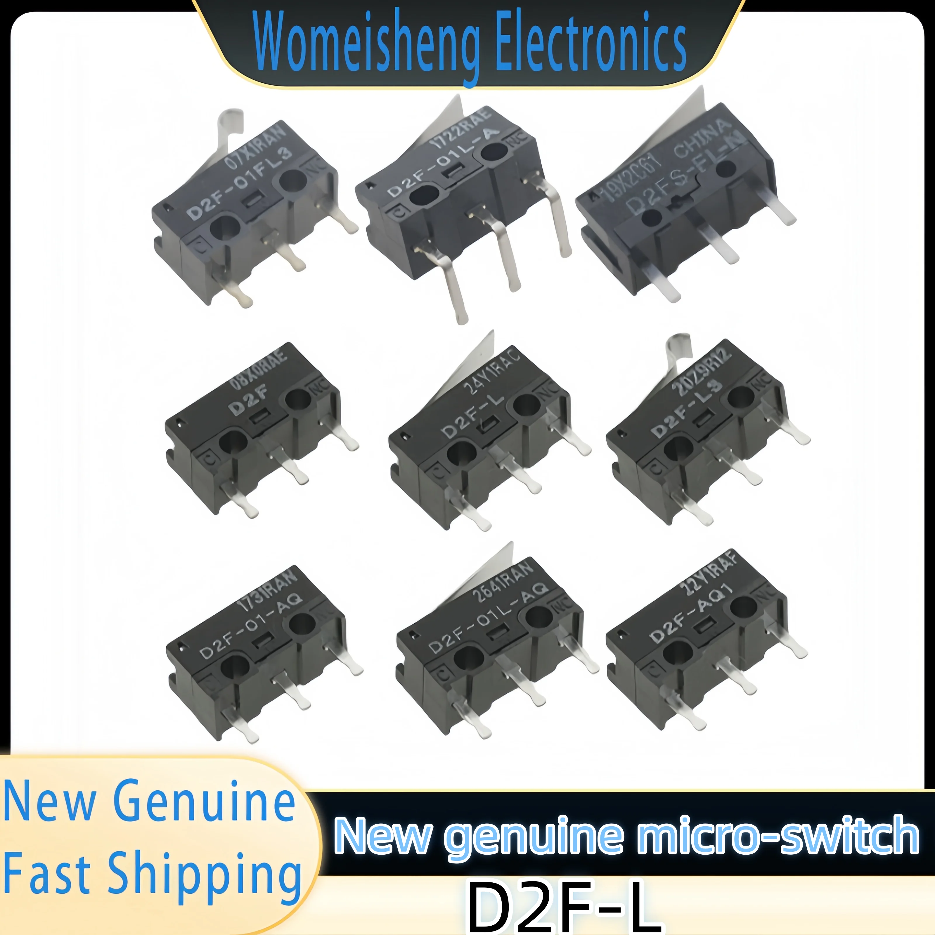 

New genuine D2F-L microswitch 1PCS