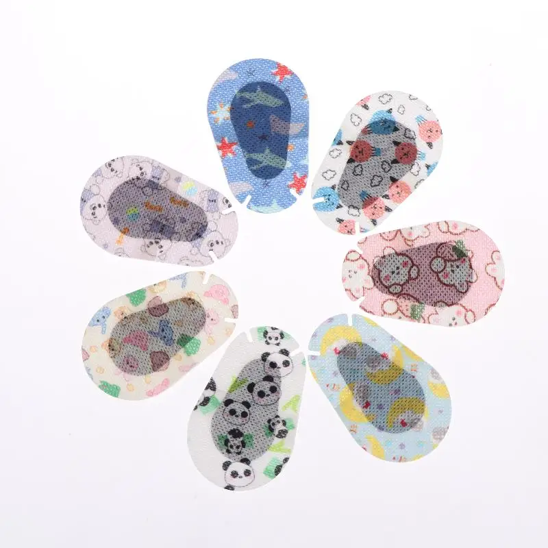 

New Soft 10Pcs/Set Child Amblyopia Eye Training Eyeshade Orthoptic Corrected Eye Patches Children Lazy EyeMask