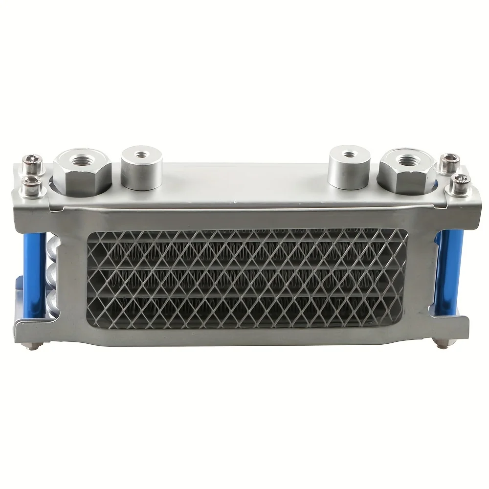 الأزرق دراجة نارية زيت المحرك برودة التبريد المبرد الأنابيب عدة ل CRF XR KLX 50 70 90 110 125 140cc SSR Taotao Coolster Kayo Apoll #6