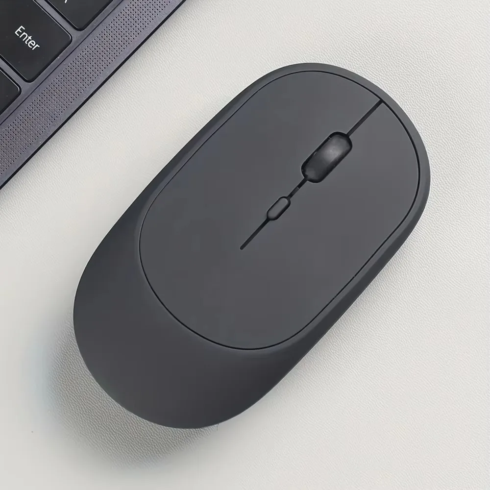 Wireless Gaming Mouse 2.4Gh Dual Modes Bluetooth Ultra-Low Power Consumption Compatible with PC Mac Computers Laptops Mute