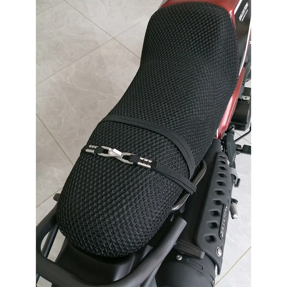 New Accessories Protection Cushion Seat Cover For Brixton XS125 125XS XS 125 Nylon Fabric Saddle Seat Cover