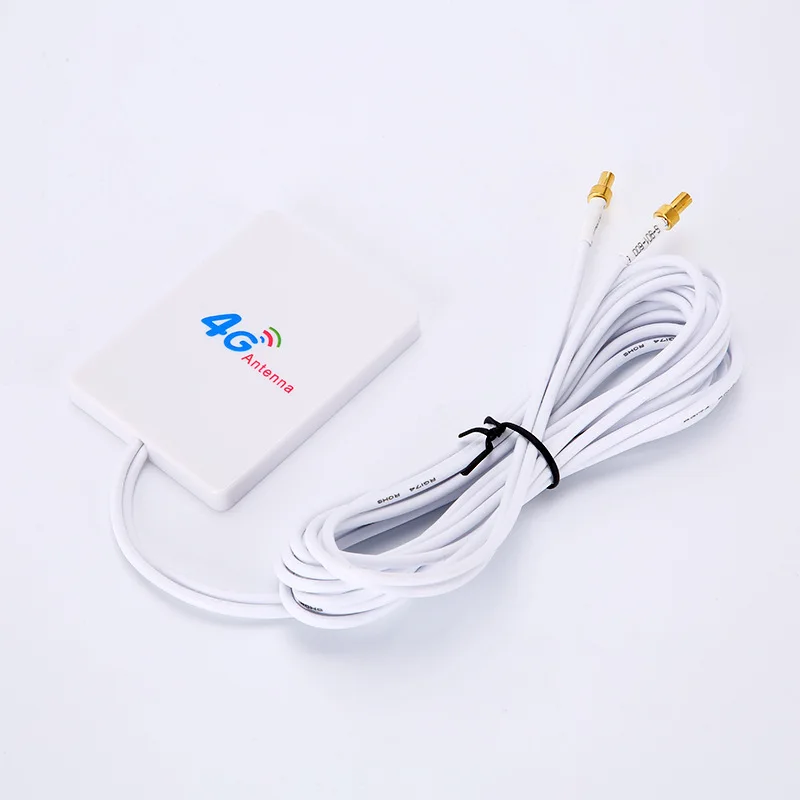 28dBi 4G LTE Panel Antenna Mimo Amplifier Outdoor Mobile Network Signal Enhancer TS9 CRC9 SMA Male for HUAWEI ZTE Vodafone Route