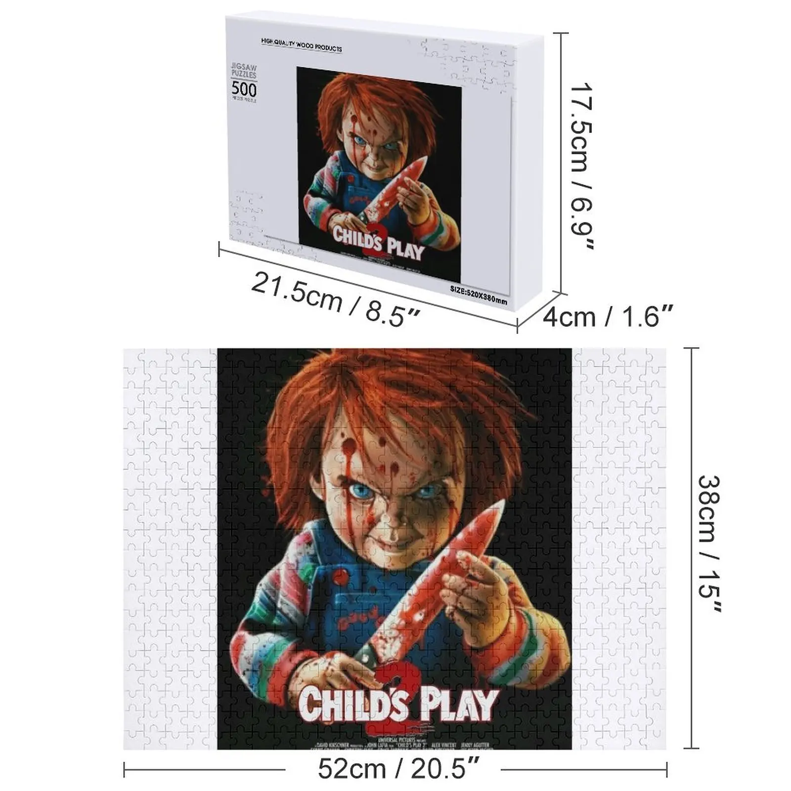 차키의 게임 직소 퍼즐 맞춤형 개인화된 아기 물건 맞춤형 장난감 어린이용 퍼즐