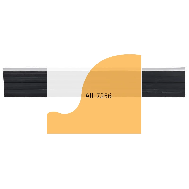 Universal Car Side Skirt Bumper Protector Strip Self Adhesive Anti Scratch Decorative Trim Molding For Vehicle Accessory