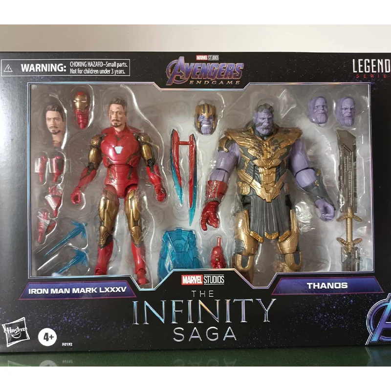 

[In Stock] Original Iron Man Mk85 Thanos Action Figure The Infinity Saga Avengers End Game Model Toy Gifts