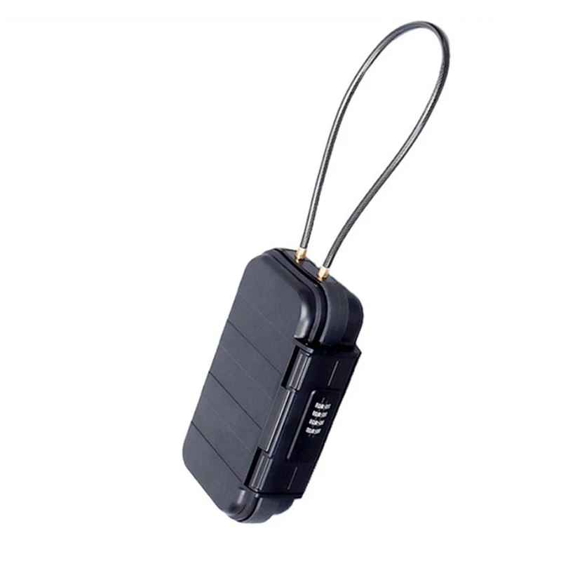 Beach Safe Anti-Theft Beach Box 4-Digit Combination Lock With Steel Wire Anti-Theft Beach Box Outdoor Camping Sports