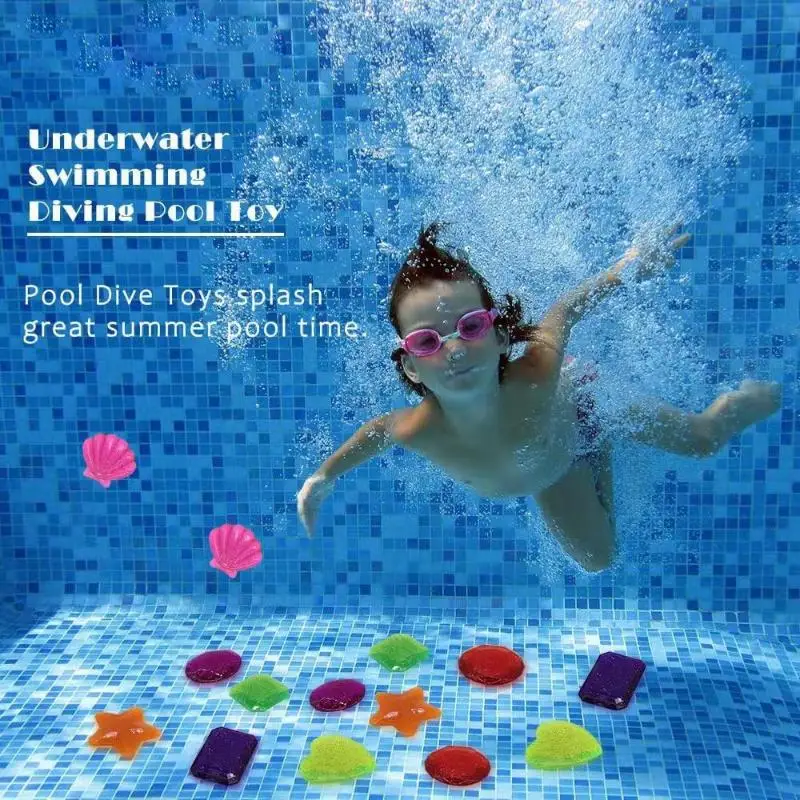 Kinder Tauchen Spiel Spielzeug Set Cartoon Unterwasser Tauchen Spielzeug Tauchen Spiel Wasser Sport Spielzeug Set Schwimmbad Zubehör