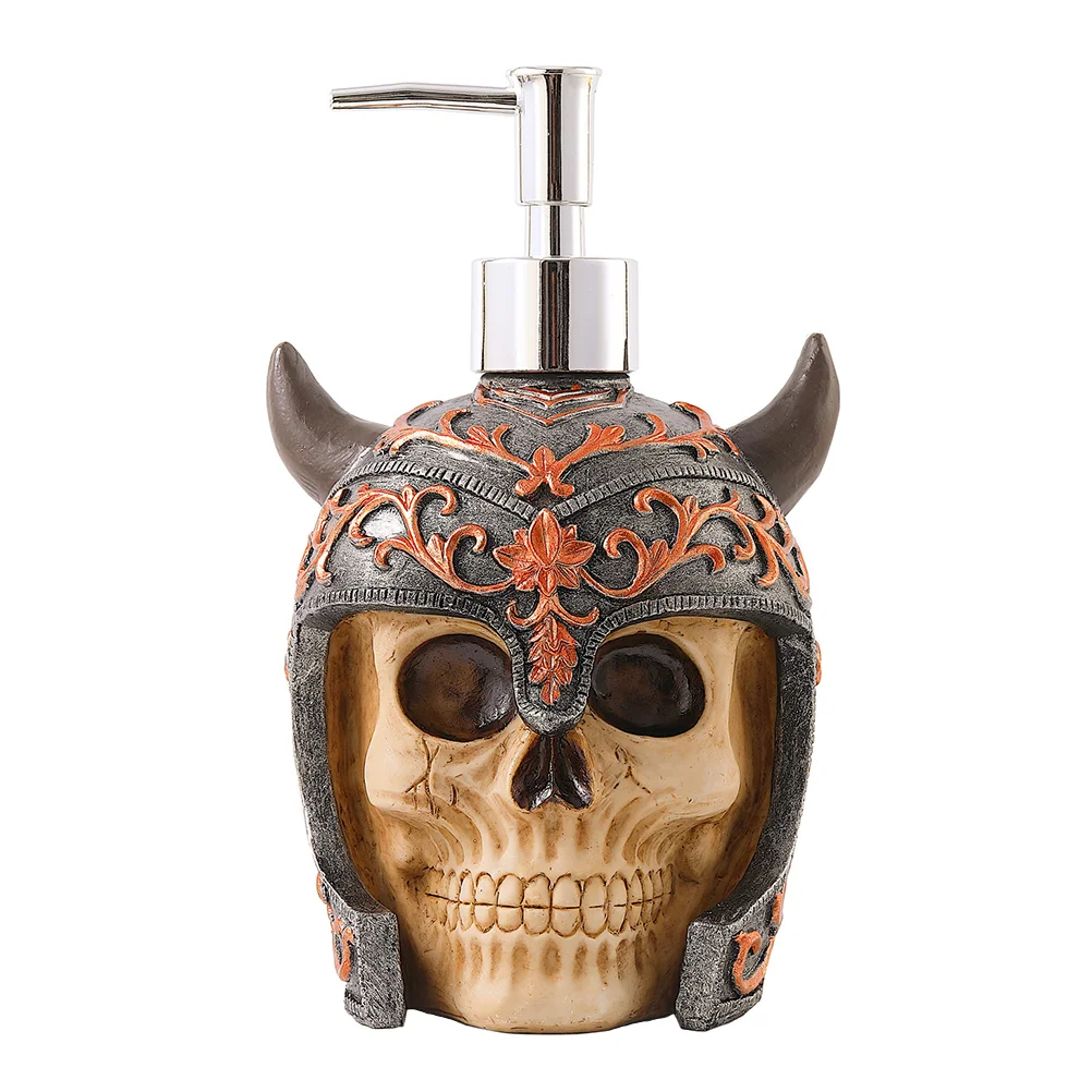 Bathroom Lotion Dispenser Skull Bottle Creative Shampoo Container Bottled Hand