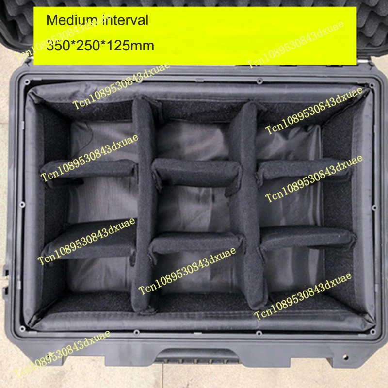 Safety Box Interval EVA liner Bag Travel Case Protective Case Trolley Case SLR Camera Bag Photographic Equipment Protection