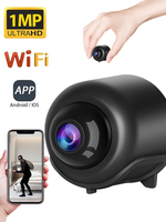 1080P HD Mini Camera Wireless WiFi Baby Monitor Indoor Safety Security Surveillance Night Vision Camcorder IP Cam Video Recorder