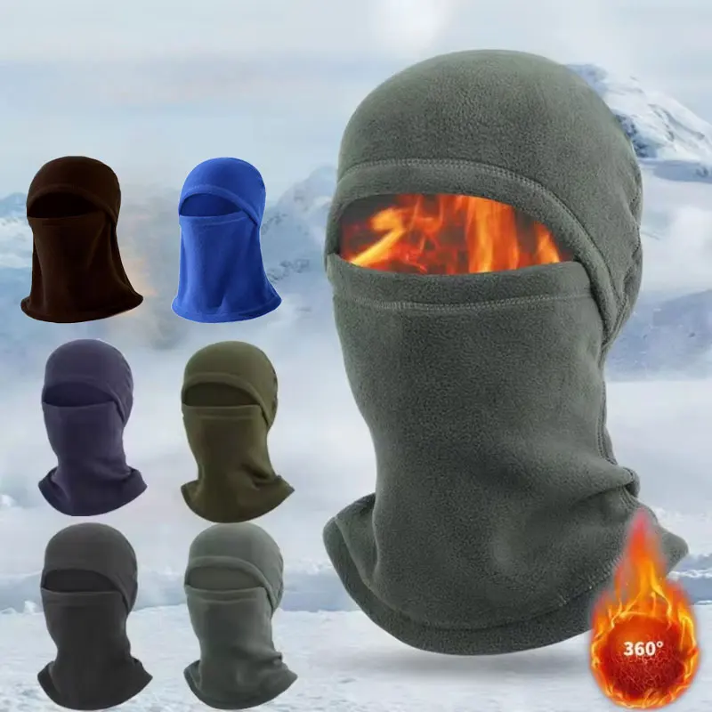 

Winter Balaclava Full Face Mask Warm Skiing Scarf Helmet Hat Motorcycle Riding Hiking Running Neck Warmth Men Women