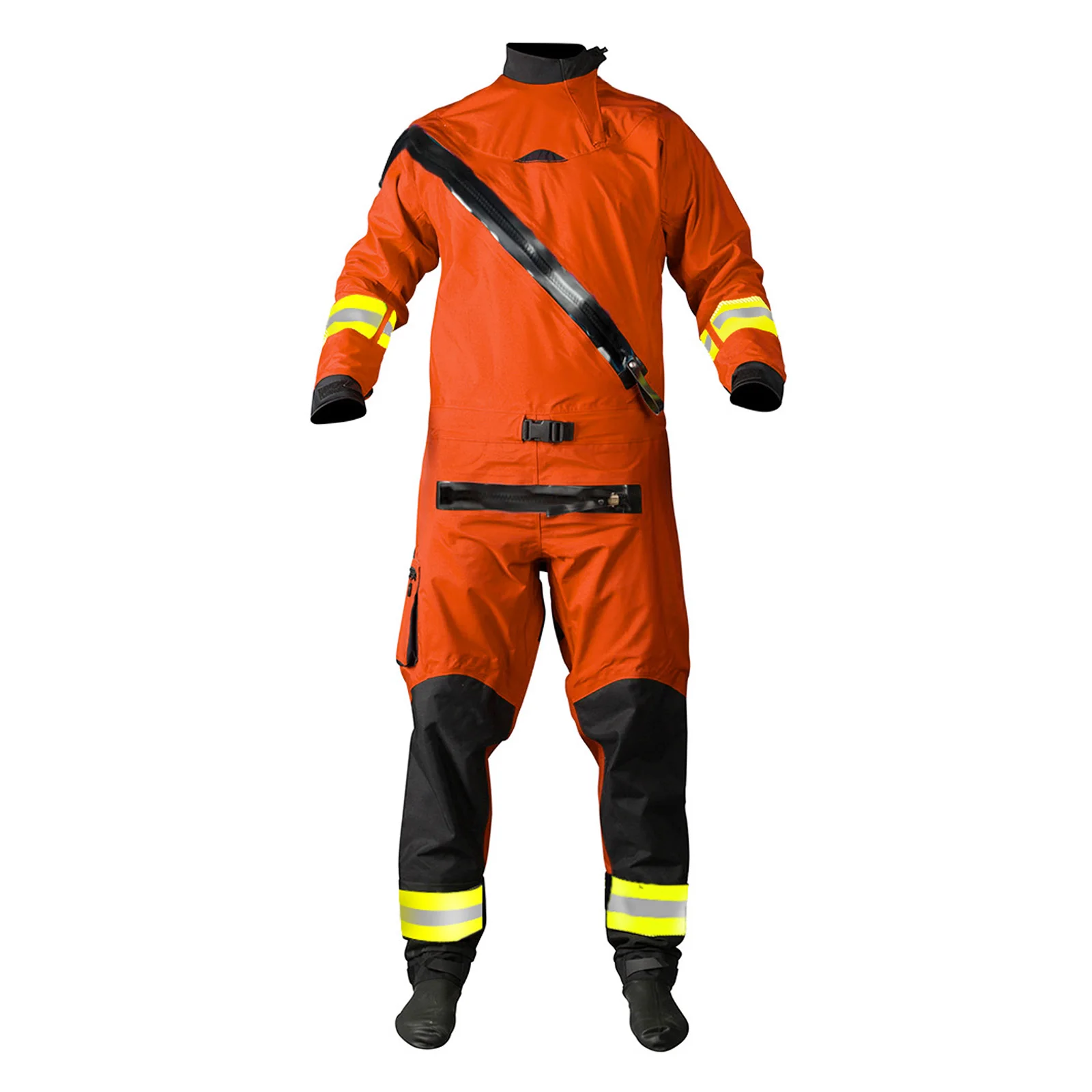 NONE 3.0-lagiger Trockenanzug für Kajak, wasserdicht, atmungsaktiv, zum Surfen, Angeln, Rafting, einteiliger Trockenanzug, BootClothes One Pieces MD40 3