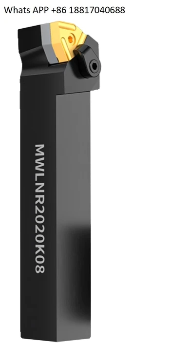 MWLNL/R peach-shaped numerical control end face outer diameter 95 ° turning tool rod for lathes, excluding blades