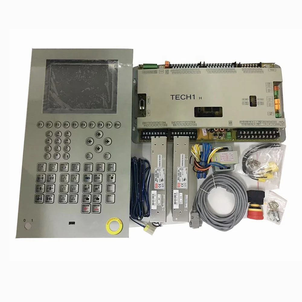 

Original Techmation controller TECH1 with 8-inch display, TECHMATION TECH1S Q8 controller