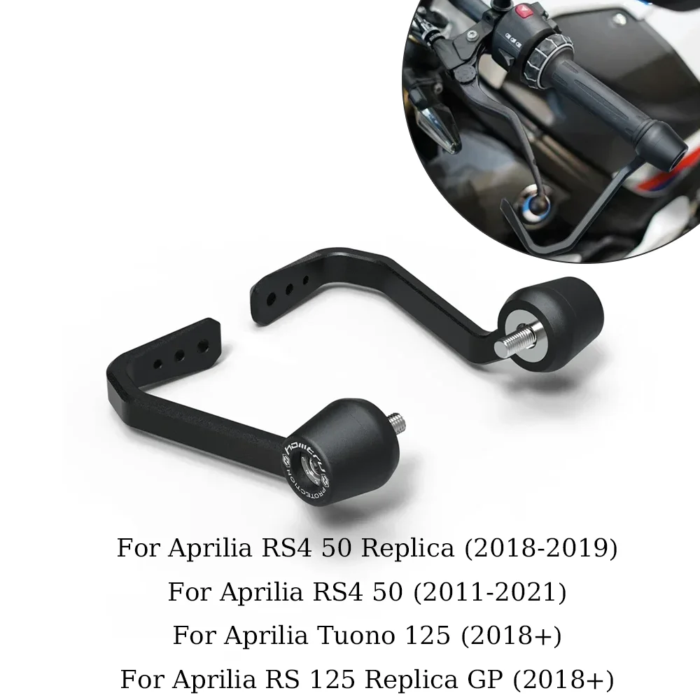 

Motorcycle Bar End Brake & Clutch Lever Protection For Aprilia RS4 50 Tuono RS 125 2011-2022