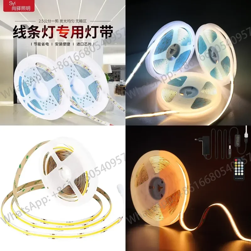 Smart Wifi RGB Digital 24V COB LED Strip Light 10MM 560LED/M IP65 IP67 IP68 Waterproof Flexible LED Strip